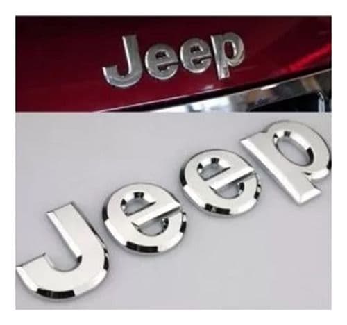 Emblema Jeep Capo Metalico Rubricon Cherokee Renegade