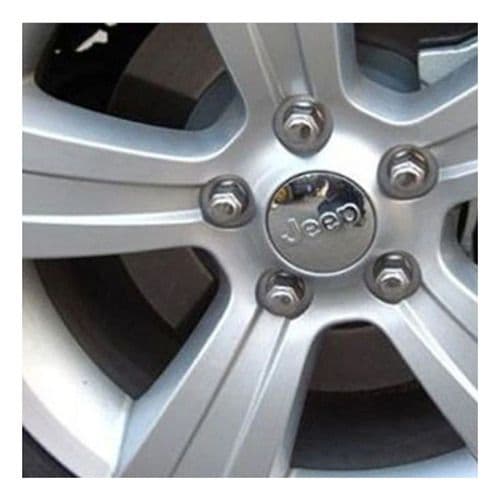 Centro Rin Jeep Tapa Emblema 64mm Rubricon Wrangler Set X4