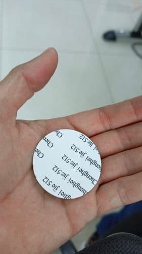 Emblema Bmw Volante Carro 45mm Manubrio Carbon Moto Negro X2